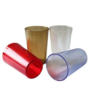 Gobelet à eau ou à thé en plastique AS PC acrylique givré à grain fin de 230 ml avec logo personnalisé en couleur pour les rassemblements familiaux, les hôtels et les bars - Product Image 2