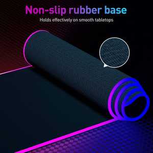 游戏专用发光二极管鼠标垫: 七色RGB眩光 + 酷质感，支持个性化定制和OEM。 - Product Image 5