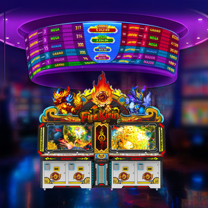 Máquina de Juegos Arcade de Mesa, Operada con Monedas, Juego de Pesca, Pantalla Dual de <span class=keywords><strong>43</strong></span> Pulgadas - Product Image 1