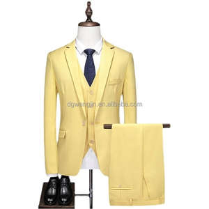 <span class=keywords><strong>Blazer</strong></span> Formale da <span class=keywords><strong>Uomo</strong></span> Nero Tinta Unita 5XL con Chiusura Monopetto, Logo Personalizzato, Pantaloni Stile Fronte Piatto con Zip per Matrimoni - Product Image 3