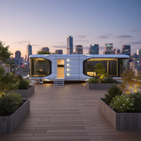 Capsule spatiale personnalisable multi-tailles, adaptée aux sites touristiques, aux campings ou à une utilisation comme magasin