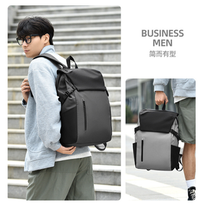 Travel Laptop <b>Backpack</b> 15 Inch Waterproof PU Zipper Durable Professional Unisex Business Work School College <b>Computer</b> <b>Backpack</b> - Product Image 4