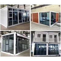 Vente en gros Prix compétitif Modulaire Flat-Pack Maison Mobile Préfabriqué Conteneur Flat Pack Pour Magasin