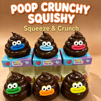 Jouets sensoriels Squishy anti-stress, son croquant, forme alimentaire, jouet à presser en caoutchouc pour enfants et adultes, idéal pour la salle de classe, l'autisme et l'anxiété
