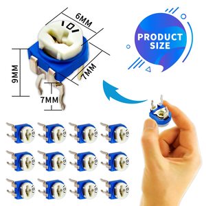 Lorida rm065 biến điện Trở 1K 2K 5K 10K 50k 100k 250k 1m 2M tông đơ chiết áp - Product Image 6