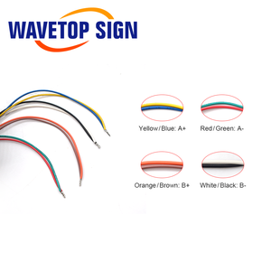 WaveTopSign Leadshine Nema23ステッパモーター57HS09 0.9N.<span class=keywords><strong>m</strong></span> 3.0A CO2レーザー切断および彫刻機用 - Product Image 5
