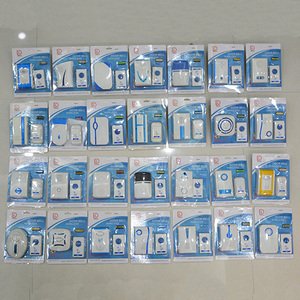 Beyaz karşılama Chinme kablosuz erişim kontrol sistemi kapı zili ofis ev elektrikli kapı zili kablosuz - Product Image 6