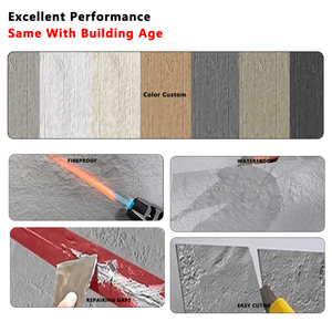 Pannelli per Pareti Esterne in Plastica Riciclata, Rivestimento in Pietra Artificiale Ignifugo, Design in Pietra Flessibile Ecologico - Product Image 5