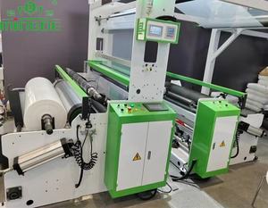 La poubelle de 1200mm couvre la tour horizontale rotative entièrement automatique Machine de soufflage de film à trois couches - Product Image 5