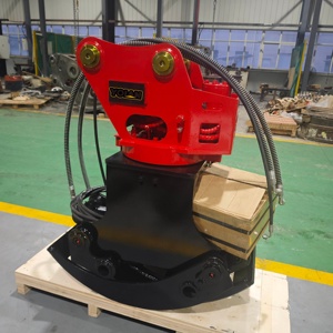 Scie à grappin hydraulique robuste avec pince rotative pour l'élimination des arbres forestiers, accessoire pour excavatrice, pièces d'excavatrice - Product Image 1