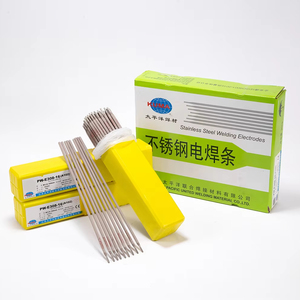 <span class=keywords><strong>Kuma</strong></span> E308L-16 GB/T AWS chứng nhận thép không gỉ hàn điện cực 2.5mm 3.2mm tuyệt vời Hàn hạt cao lắng đọng tỷ lệ - Product Image 1