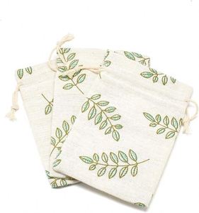 Reusable <b>Drawstring</b> <b>Backpack</b> Canvas Letter Daily Hiking Camping Sports Commuting Grocery Toys Books Carrying - Product Image 1