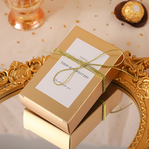 Caja de Dulces Rectangular Estilo Europeo de la Marca HF, Caja de Regalo de Papel para Boda con Diseño de <span class=keywords><strong>Caperucita</strong></span> <span class=keywords><strong>Roja</strong></span> de TikTok, Logotipo Personalizado para Boda - Product Image 6