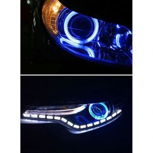 Ojos de Ángel de coche de alta calidad, 60mm, 70mm, 80mm, 90mm, 95mm, 100mm, 110mm, 120mm, lámpara de Faro de circulación diurna - Product Image 5