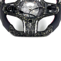 Volant en fibre de carbone forgé or pour BMW G30 G31 G32 X3 G01 X4 G02 M2 G87 M3 G80 M4 G82 G42 G20 LCI M5 F90 G11