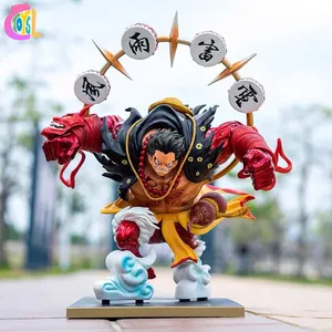 Customized Popular anime 32CM GK one pieced Kabuki Monkey D Luffy action figure PVC collection model toy for gifts