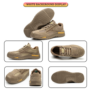 Jiankun รองเท้าเซฟตี้หุ้มฉนวนกัน6KV ของผู้ชายรองเท้าบูทเหล็กกันลื่นสำหรับทำงานแฟชั่นคุณภาพสูง - Product Image 3