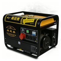 10 kW Benzin-Generator 220 V Haushalt Klein Einphasig 3 5 6 8 kW Dreiphasig 380 V Baustelle Outdoor-Modell ATS