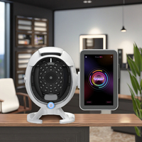 Analyseur de peau intelligent IA - Imagerie spectrale 8 bandes, 17 indicateurs cutanés, prise de vue faciale 3D, rapport personnalisé sur le cloud pour salon de beauté