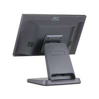 Sistema POS Android de 15,6 pulgadas, caja registradora todo en uno de 1366x768 para supermercado/restaurantes