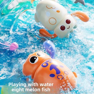 Giocattolo da Bagno a Molla per Bambini, <span class=keywords><strong>Orsetto</strong></span> in Plastica per Giocare con l'Acqua, per Bambini e Bambine da 0 a 24 Mesi - Product Image 1