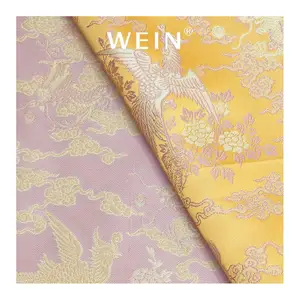 WI-ZP Custom Brocade Jacquard Fabric Silk Fabric For Dress