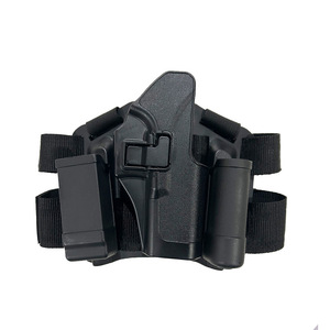 G17 P226 M92 1126 USP SIG chiến thuật Bao da vành đai mái chèo eo Bao da Trường hợp với Mag Pouch chiến thuật săn bắn phụ kiện - Product Image 6