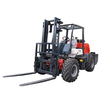 Chariot élévateur diesel tout-terrain 3, 4 et 5 tonnes à propulsion arrière en promotion – Prix attractif