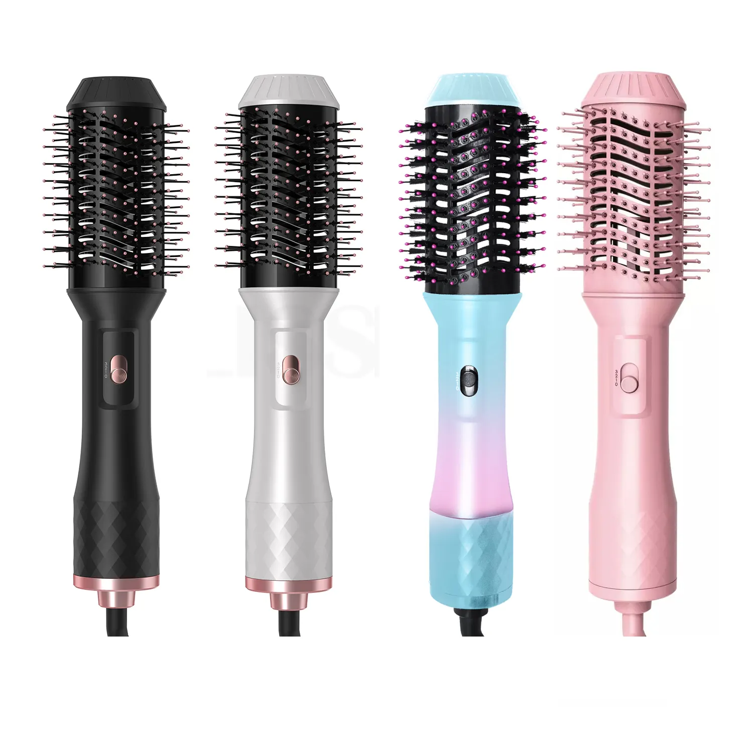 Professional 3 In 1 Hair Dryer & Volumizing Brush Stock One Step Hair Dryer And Styler Electric Hot Air Brush