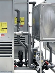 Industrial Closed Circuit Cooling <strong>Tower</strong> Galvanized Shell Closed Evaporative Condenser for HVAC Die Casting Machine - Product Image 2