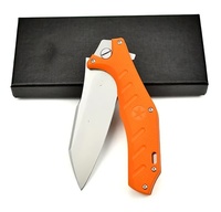 Hochharte Überlebensmesser Russisch Bestseller DIY OEM HUAAO G90 Modell G10 Griff Taktisches Klappmesser D2 Stahlklinge Ball