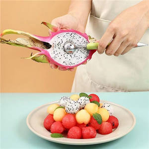 Juego de Cuchara para Hacer Bolas de Melón Multifuncional de Calidad Perfecta, Herramienta de Cocina Duradera para Preparar Frutas de Melón - Product Image 2