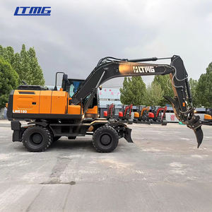 Excavadora con motor diésel de alto rendimiento LTMG Ripper, excavadora de ruedas de 18 toneladas para construcción de carreteras - Product Image 4