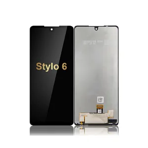 LG Q Stylo 4 5 6 Q70 Q92 K925Gスタイラス3V40V60 ThinQ5G用のカスタム携帯電話液晶パネルディスプレイ交換用タッチスクリーン