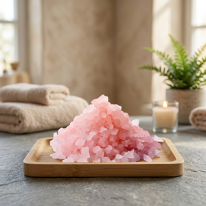 Sal Fina Rosa Oscura del Himalaya, Sal Comestible Natural en Gránulos Refinados, Logotipo Personalizado, Empaque a Granel y en Bolsas, Sal Rosa Claro - Product Image 1