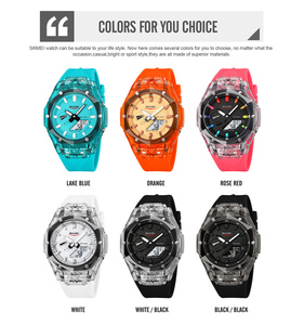 Relojes Skmei 2411 nuovo stile a buon mercato cronometro colorato impermeabile luce fredda orologio sportivo digitale - Product Image 5