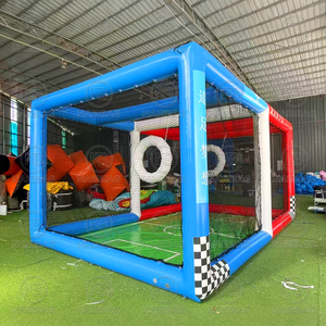 Cubo Inflable para Obstáculos <span class=keywords><strong>de</strong></span> Drones en Campos <span class=keywords><strong>de</strong></span> Fútbol, Marco Inflable para Eventos Deportivos Comerciales <span class=keywords><strong>de</strong></span> Fútbol, Jaula Portátil para Entrenamiento <span class=keywords><strong>de</strong></span> Drones - Product Image 4