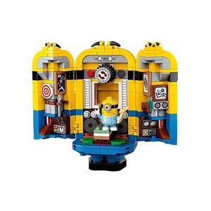 Set di Costruzioni Minions Compatibile con <span class=keywords><strong>LEGO</strong></span>, Giocattolo per Bambini 5-7 Anni, Unisex, in Plastica - Product Image 1