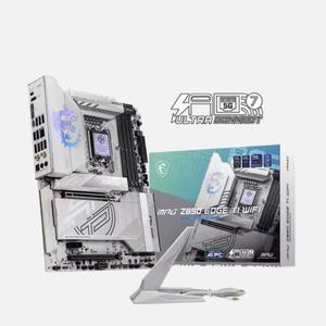 For MPG Z890 EDGE TI WIFI Ultra 9 DDR5 Double Channel 5G Lan PCI-E 5.0 LGA 1851 Desktop <b>Motherboard</b> - Product Image 1