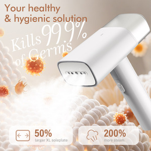 Ferro da Stiro Verticale Portatile Elettrico a Vapore per Vestiti, Mini Stiratrice da Viaggio - Product Image 2