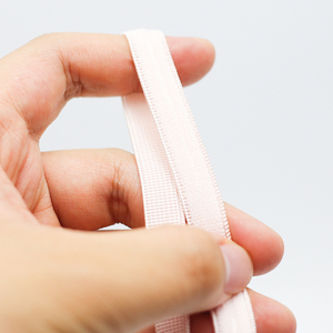 Bán Buôn Tùy Chỉnh Áo Ngực Elastics Chống Trượt 3D Grip <span class=keywords><strong>Polyester</strong></span> Silicone Truyền Nhiệt Logo Tráng Đàn Hồi Vải Ban Nhạc Cho Đồ Lót - Product Image 2