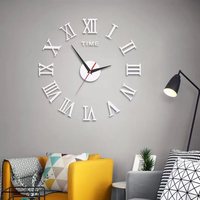 TIGERGOODS Pabrik Jam DIY Menyediakan Jam Dinding Dekorasi Kreatif Gaya Eropa Jam Dinding 3D