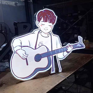 ป้ายไฟ LED ติดประตูหน้าร้านกลางแจ้งป้ายธุรกิจและโลโก้สั่งทำได้ - Product Image 2