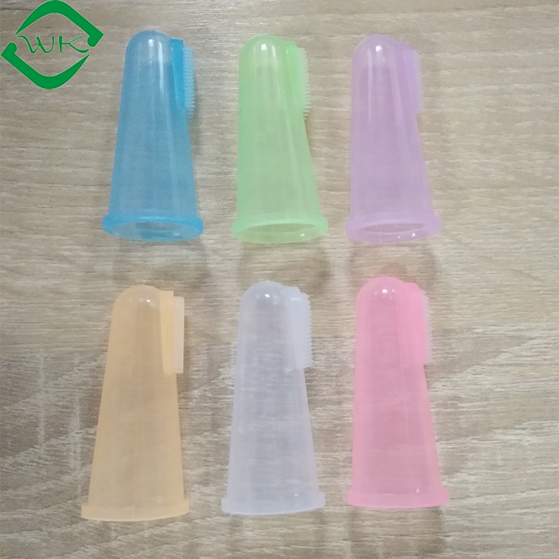 Оптовая продажа, Заводская Силиконовая зубная щетка для детей без бисфенола А