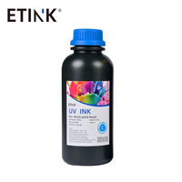Encre UV souple et résistante aux fissures, 1000 ml, pour imprimantes Ricoh G5G6, encres d'impression, étiquettes d'impression, artisanat d'impression