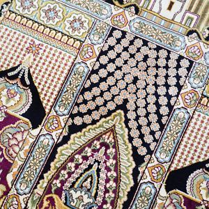 61x91cm indien fait à la main en gros tapis de l'Inde <span class=keywords><strong>Nain</strong></span> valeur coton persan tapis de soie - Product Image 5