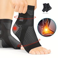 Nouvelles chaussettes de compression sportives tricotées à bout ouvert 2026 pour athlètes professionnels (ODM)