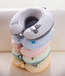 Almohada en Forma de U de Espuma Viscoelástica de Alta Calidad, Suave y Cómoda, Rellena de Fibra de Algodón - Product Image 2
