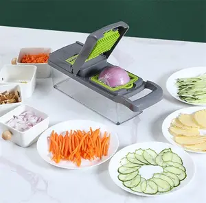 Многофункциональный кухонный измельчитель для овощей 14 в 1, кухонный нож для резки овощей, овощной измельчитель с контейнером