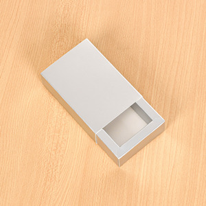 Recycled Drawer <strong>Box</strong> with PVC Window Rrctangle Kraft Paper <strong>Red</strong> Gold Silver Slim <strong>Box</strong> Drawer Folding Gift Slide Cardboard Packaging - Product Image 2